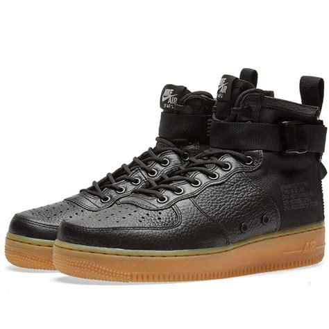 nike air force 1 herren black grum light